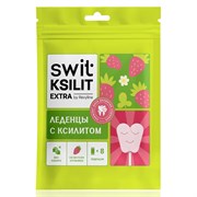 Леденцы на палочке Swit by Revyline Ksilit Extra Клубника, 8 шт. 9334